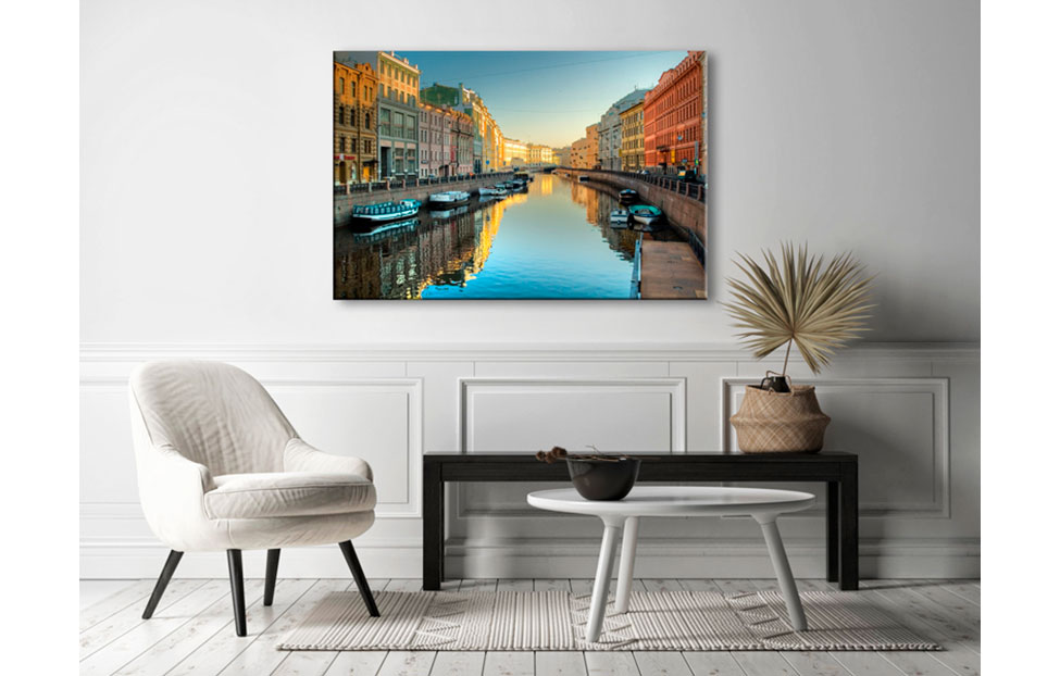 Постеры - изображение №3 "Картина на холсте «Санкт-Петербург» №12 ( 90 х 60 см)"  на www.Angstrem-mebel.ru